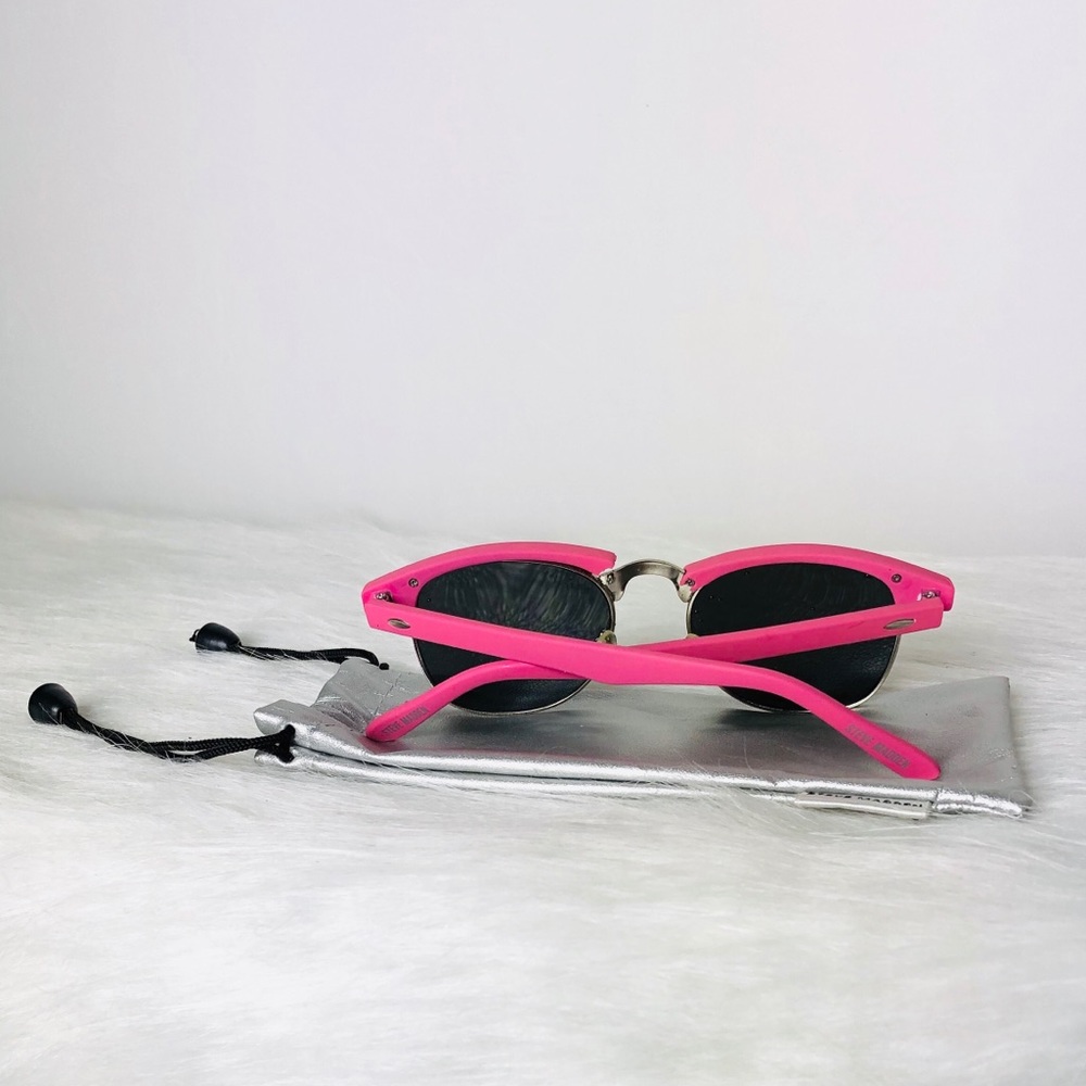 Steve Madden Hot Pink Summer UV Sunglasses - Picture 4 of 7